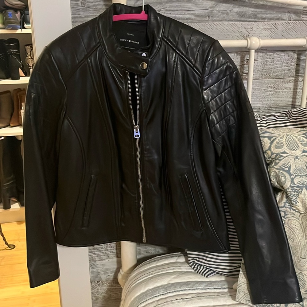 Lucky Brand Leather Jacket